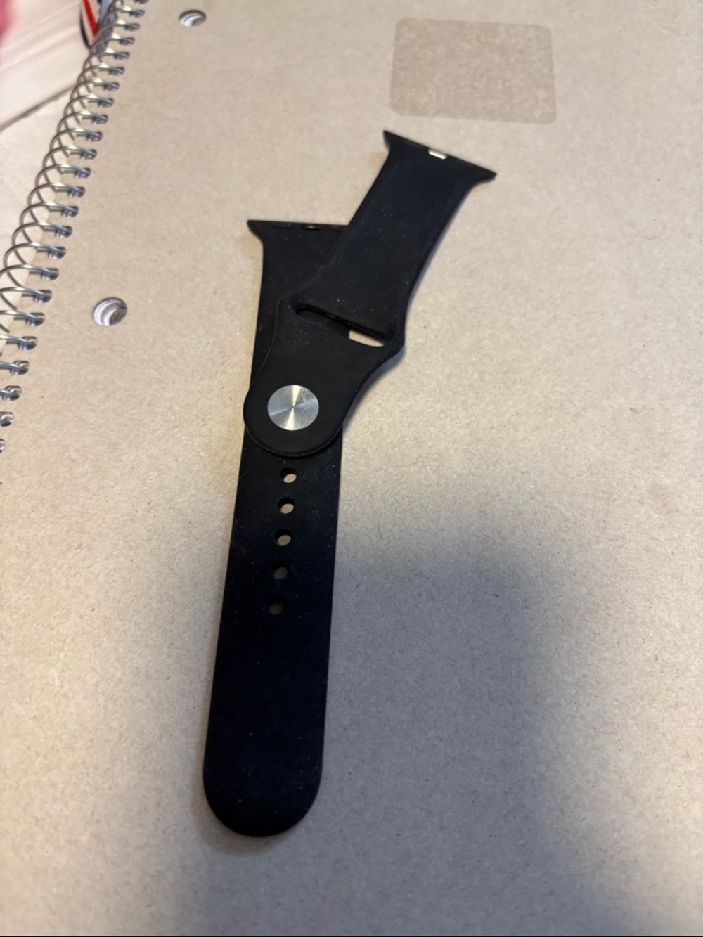 Black Silicone Apple‎ Watch Style Sport Band